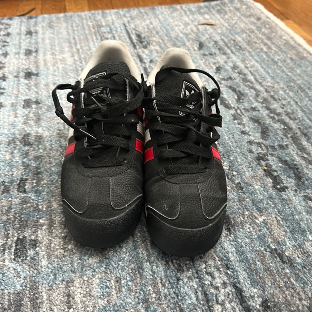 Adidas Samoa black red and white